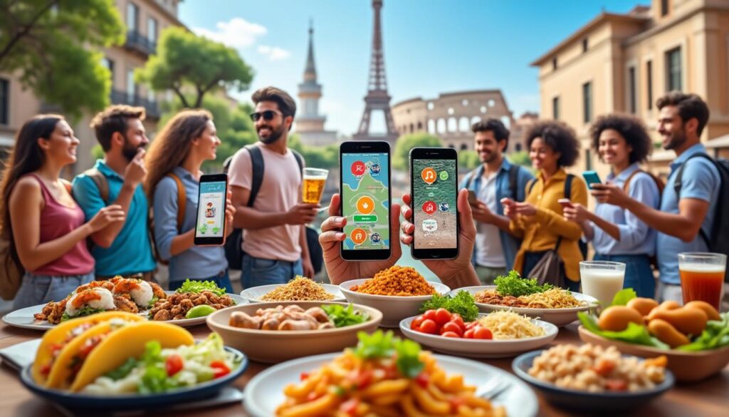 découvrez les meilleures applications mobiles indispensables pour réussir votre voyage culinaire à l'étranger et savourer des plats authentiques où que vous soyez.
