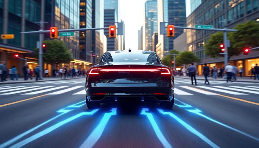 découvrez comment le freinage régénératif permet de recharger la batterie de votre véhicule électrique lors de la conduite urbaine, optimisant ainsi l'autonomie et l'efficacité énergétique.