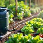 découvrez comment un récupérateur d'eau de pluie peut alimenter efficacement l'arrosage automatique de votre potager, en économisant l'eau et en favorisant un jardinage écologique.